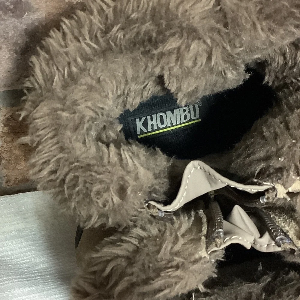 KHOMBU Suede Leather Ankle Boots